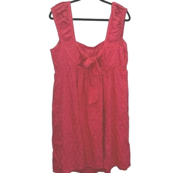 Old Navy Sleeveless Womens Dress XL Cotton Floral Pattern Made In India - Picture 7 of 9